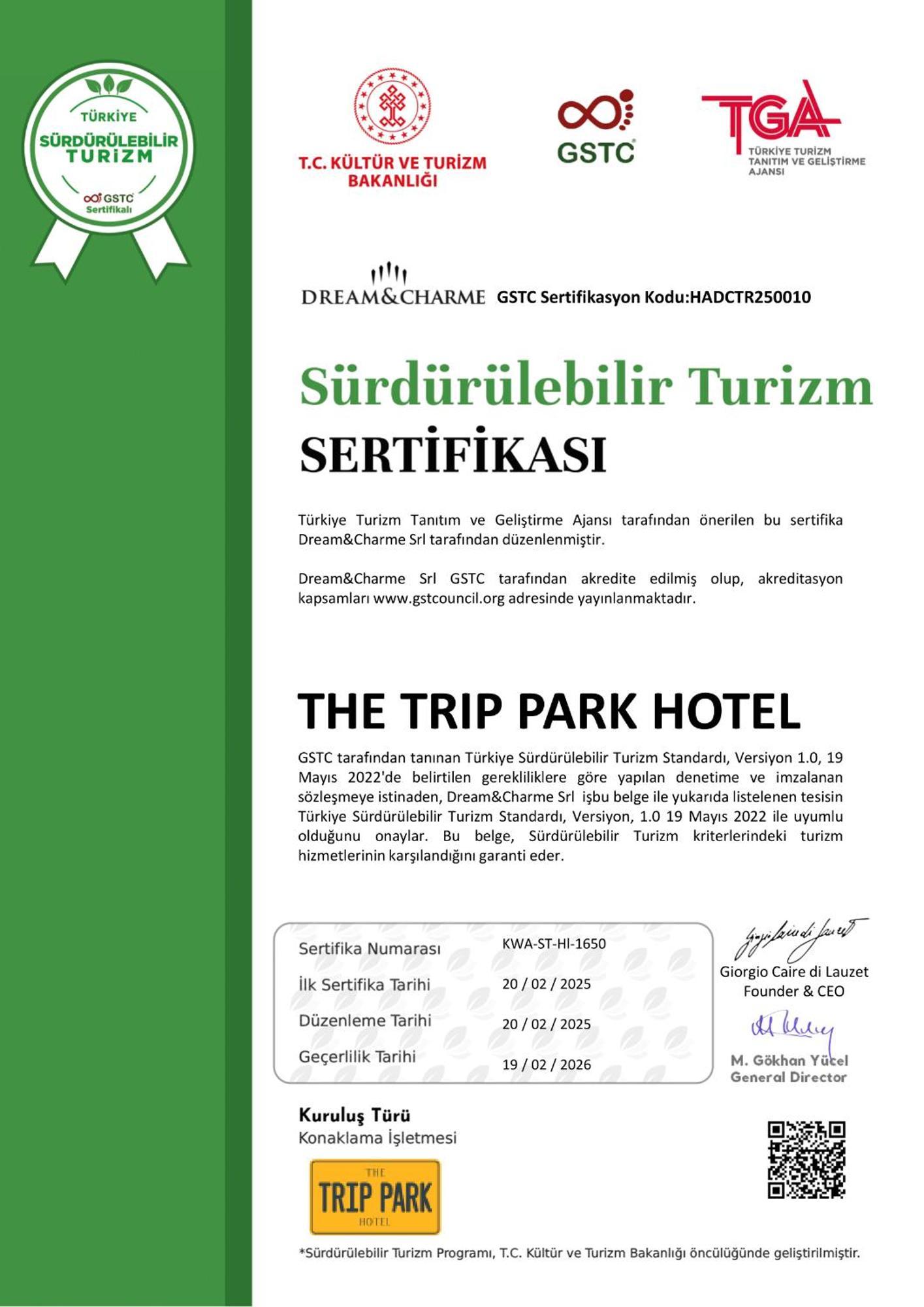Trip Park Hotel Стамбул Экстерьер фото